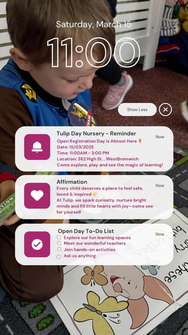 Instagram post from tulipdaynursery_uk. This post is in position 5.